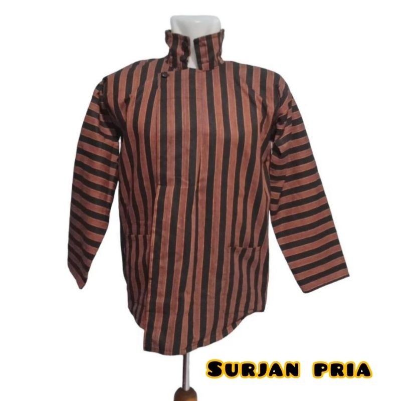 BAJU LURIK SURJAN DESA PRIA TENUN Lurik