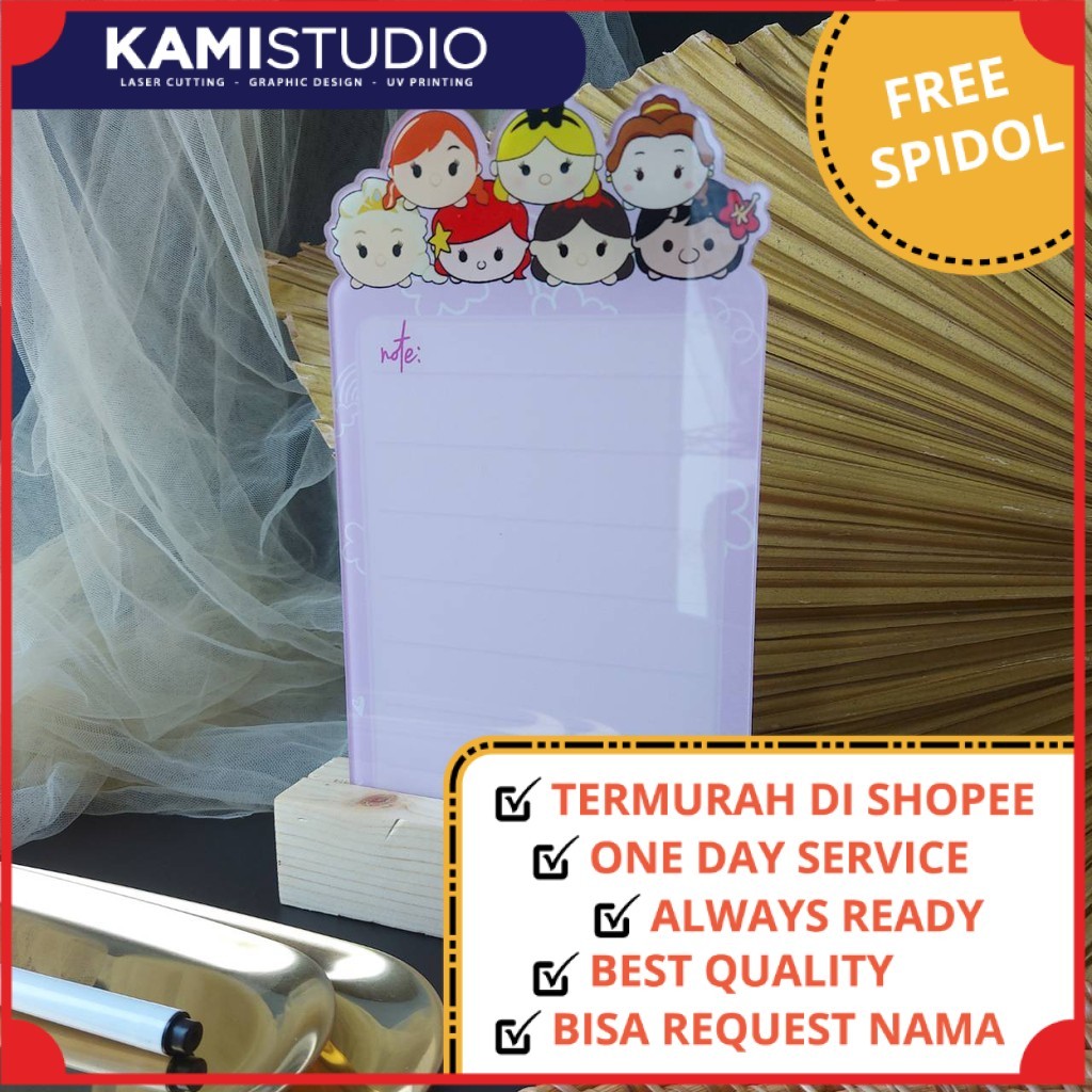Acrylic Schedule Board/Akrilik Papan Jadwal/Papan Akrilik/Papan Jadwal/Dekorasi Akrilik/Planner /acr