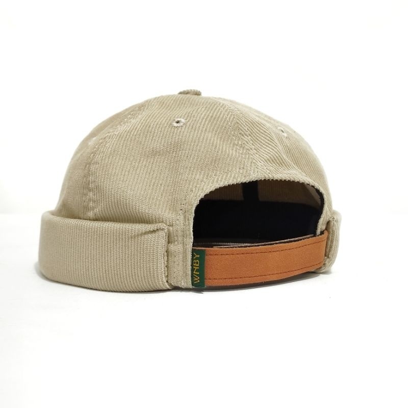 peci Miki hat topi peci corduroy wankbay original