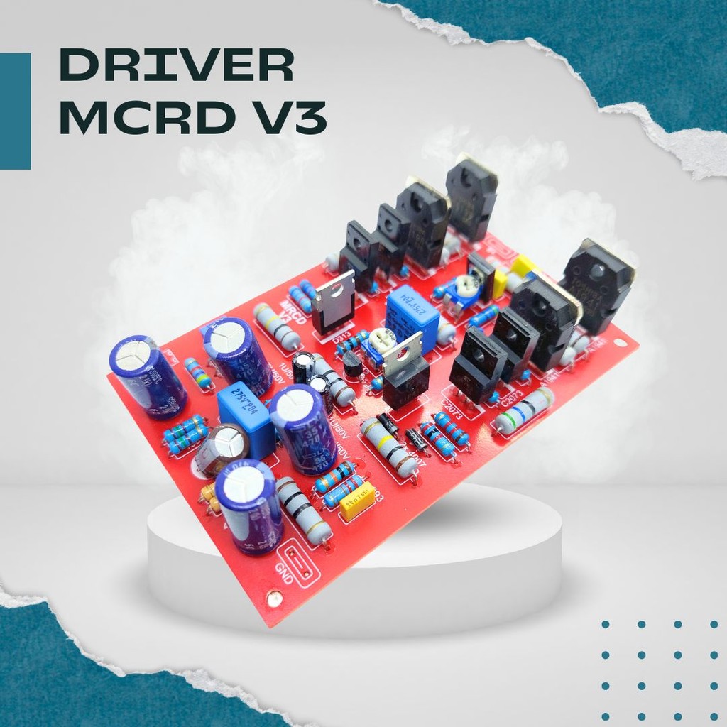 Modul Driver MCRD V3 - Power Amplifier Low Subwoofer, Suara Nendang