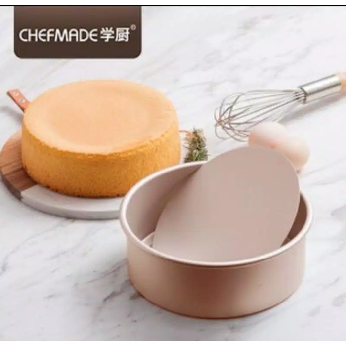 [[BEST SELLER]] Loyang Bulat Bongkar Pasang Chefmade / Chefmade Round Cake Pan - 8inch