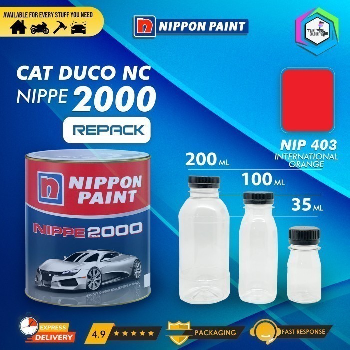 Cat Duco Nippon Paint Nippe 2000 - 403 International Orange - 1 L