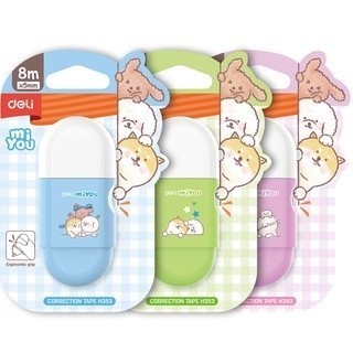 

DELI Correction Tape / Tip Ex Kertas 8m Desain Miyou Lucu EH353