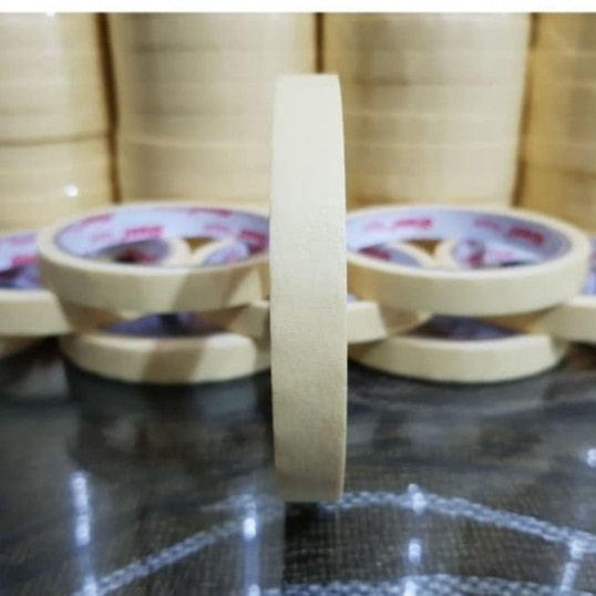 

Lakban Kertas - Masking tape - Isolasi Kertas 12mm -FN10