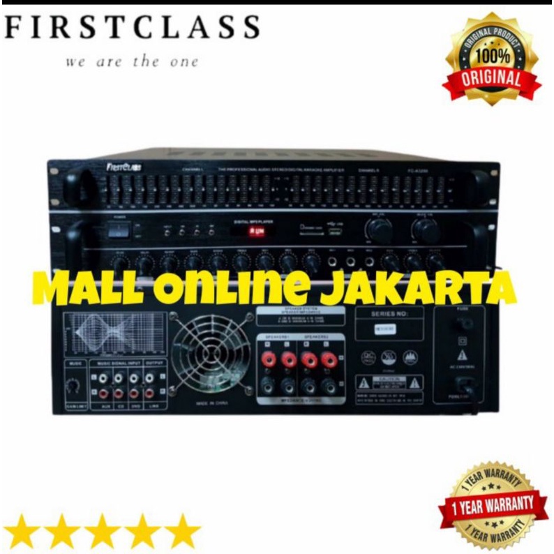 Power Ampli firstclass fc a3200 body besi Original Bluetooth fca3200