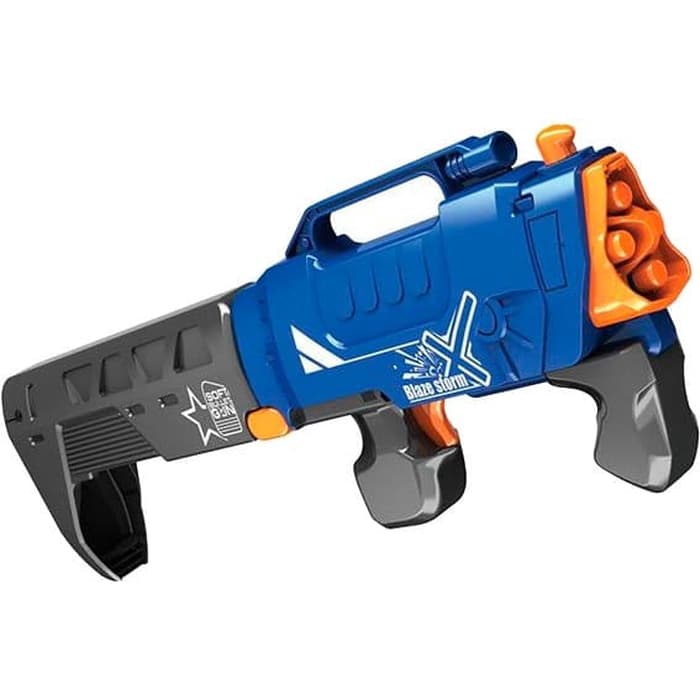 PISTOL MAINAN ANAK REPLIKA NERF FOLDABLE PUMP ACTION TSG 004