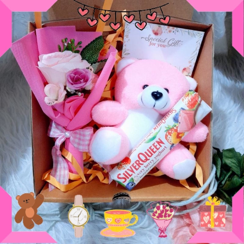 

KADO HAMPERS BAYI ANAK MUDA REMAJA PACAR KEKASIH BIKIN ROMANTIS ANNIVERSERY/ Hampers Boneka Beruang Teddy Bear Kado Ulang Tahun Pacar Kado Wisuda Graduation Kelulusan Kado Anniversary Hadiah Ultah Cewek / ULTAH LAHIRAN WISUDA JADIAN