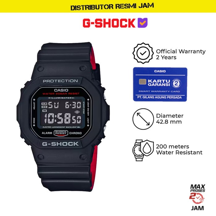 GShock G-Shock DW-5600HR-1D DW-5600HR DW-5600 DW5600HR DW 5600HR