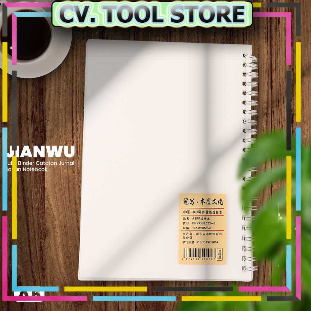 

TOOL STORE - JIANWU Buku Binder Catatan Jurnal Harian Notebook Ukuran A5 - S2526