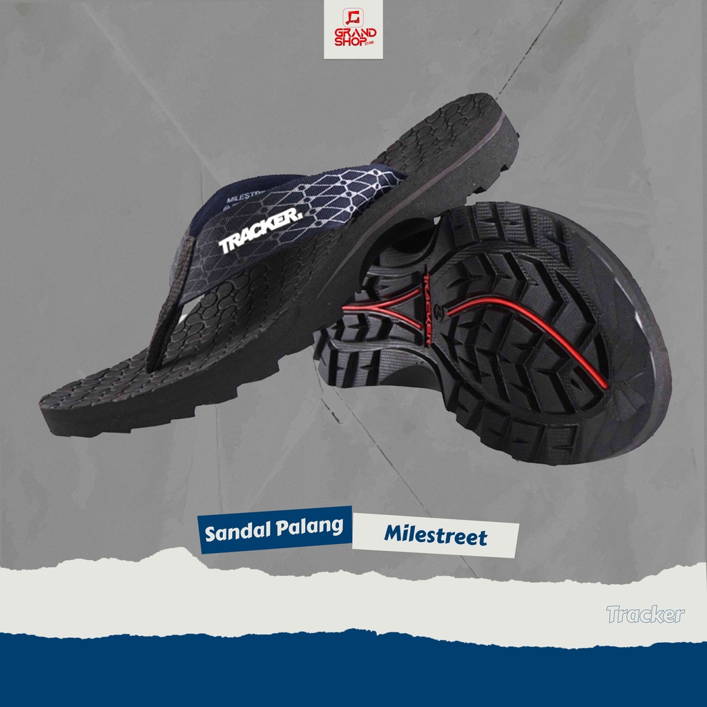 Sandal Jepit Pria Lokal Milestreet  Tracker