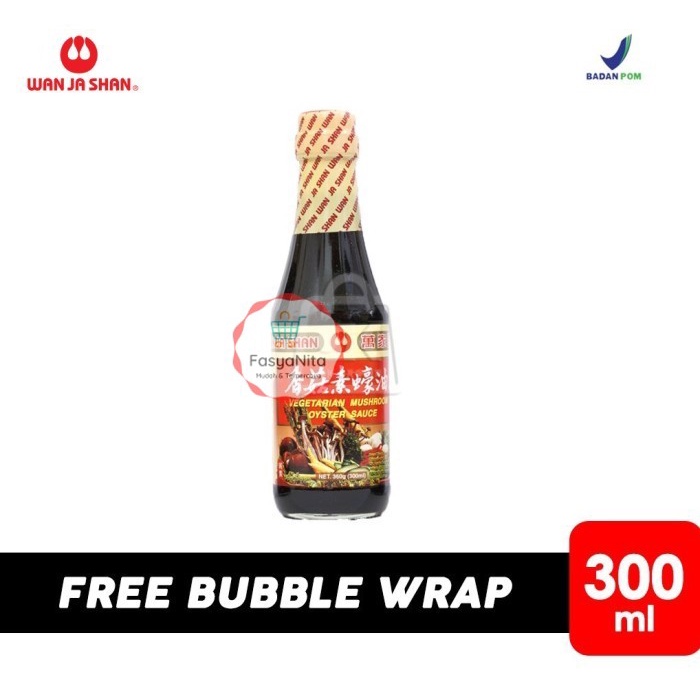

Wan Ja Shan Vegetarian Mushroom Oyster Sauce [300ml] - FasyAnita Mart Denpasar