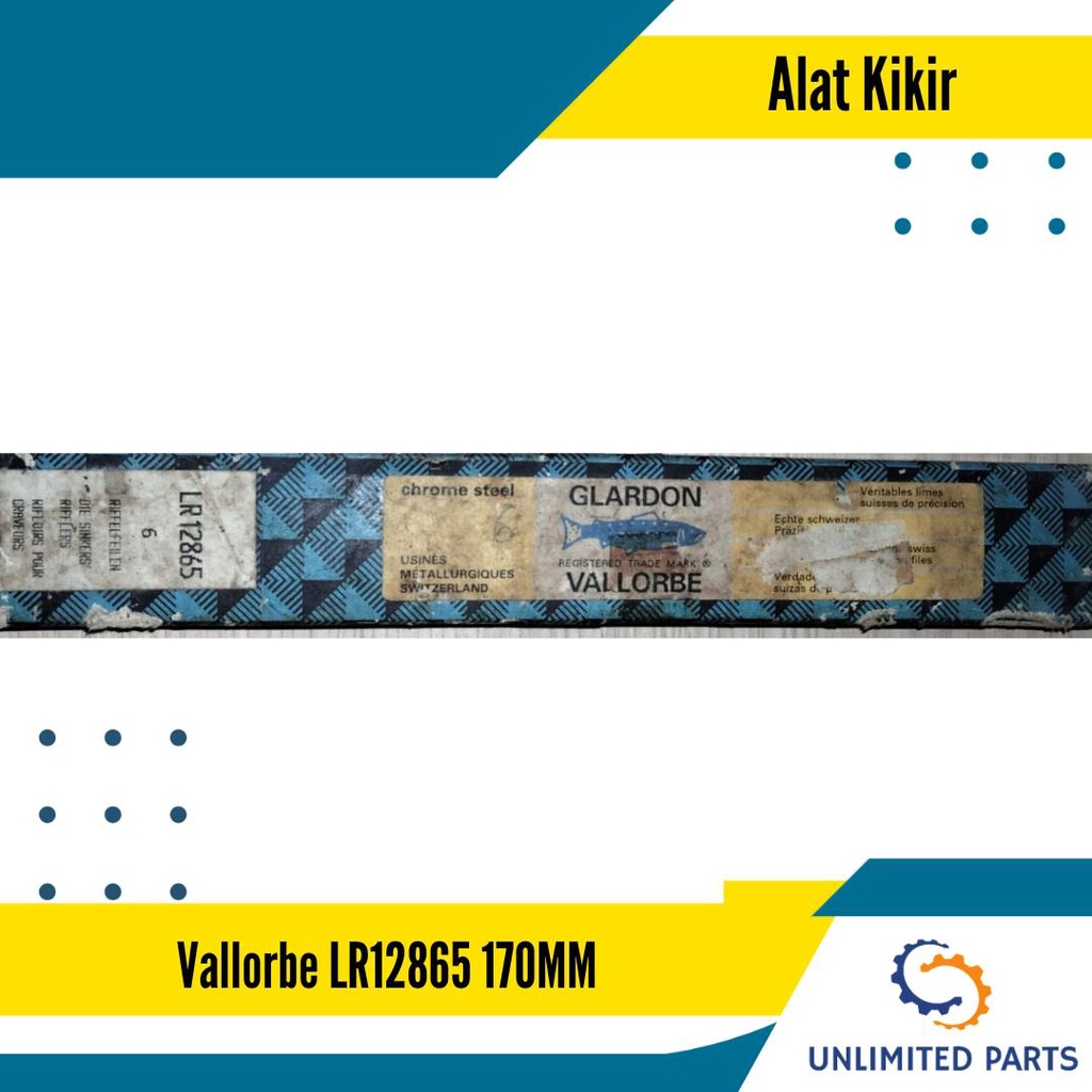 Alat Kikir Vallorbe Glardon Valtitan LR12865 170MM