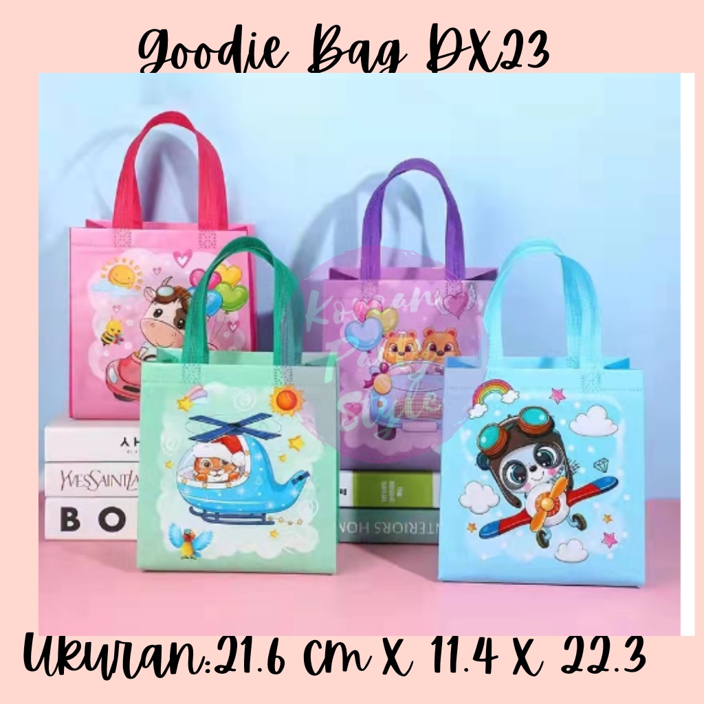 

KOREAN GOODIE BAG ULANG TAHUN BINGKISAN UNICORN DINOSAURUS LOLTAS KARUNG PLASTIK SOUVENIR DX23