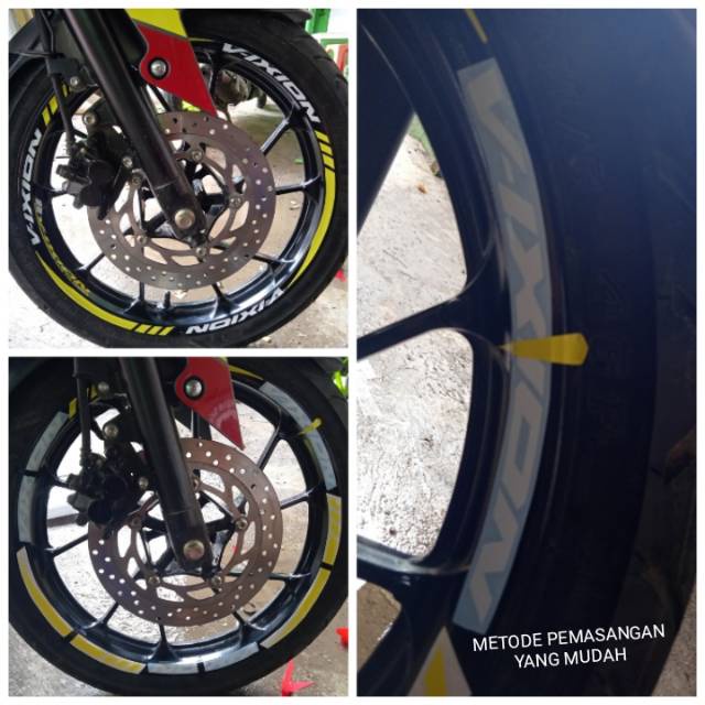 Sticker velg Suzuki GSX-R 150 custom