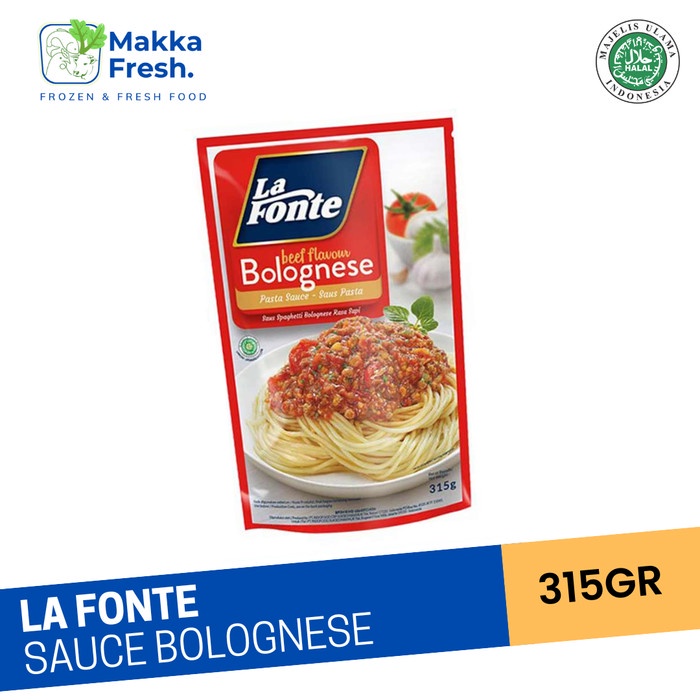 

la fonte bolognese saus 315gr