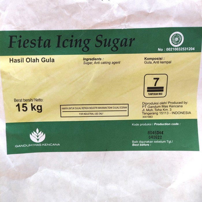 

New Produk fiesta icing sugar 1 kg repack/ icing sugar