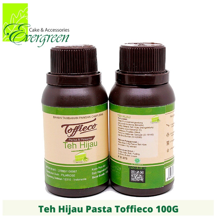 

New Produk Terlaris Teh Hijau Pasta Toffieco 100 G