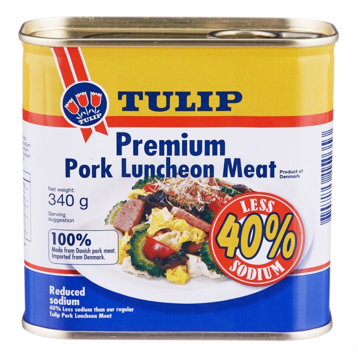 

TULIP PREMIUM PORK LUNCHEON MEAT [340 GR]