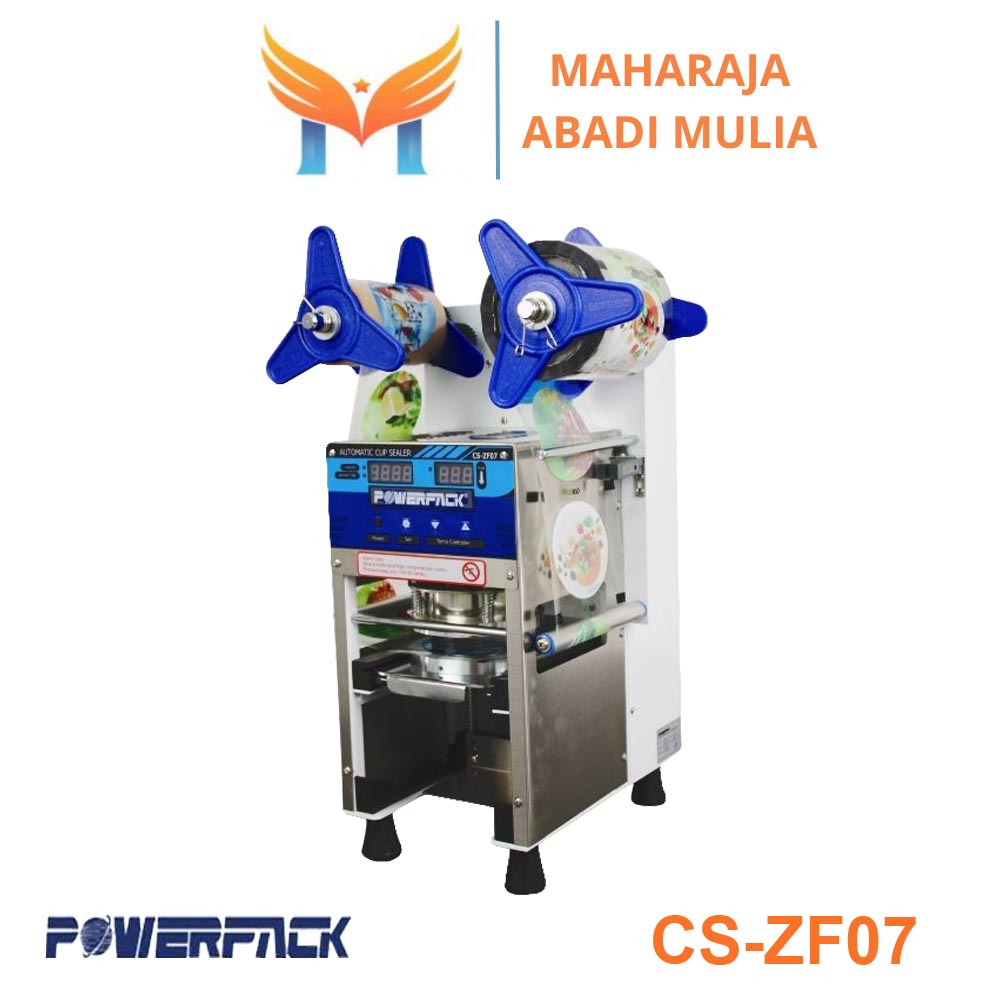 Mesin Segel Gelas Plastik Powerpack Cs-zf07 Manual Cup Sealer