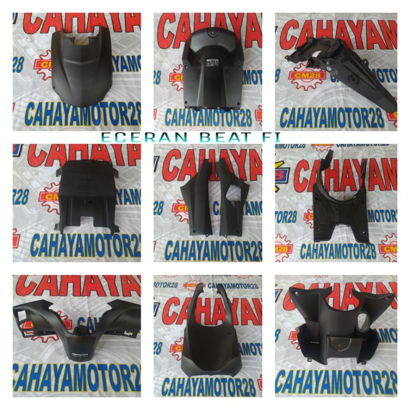 ECERAN SATUAN MURAH Cover Body Kasar Motor Honda Beat Fi starter kasar halus 2013 2014 2015 BISA COD