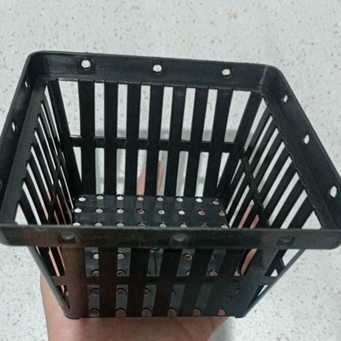 pot vanda 14cm, NKT, pot vanda ukuran besar, plastik tebal