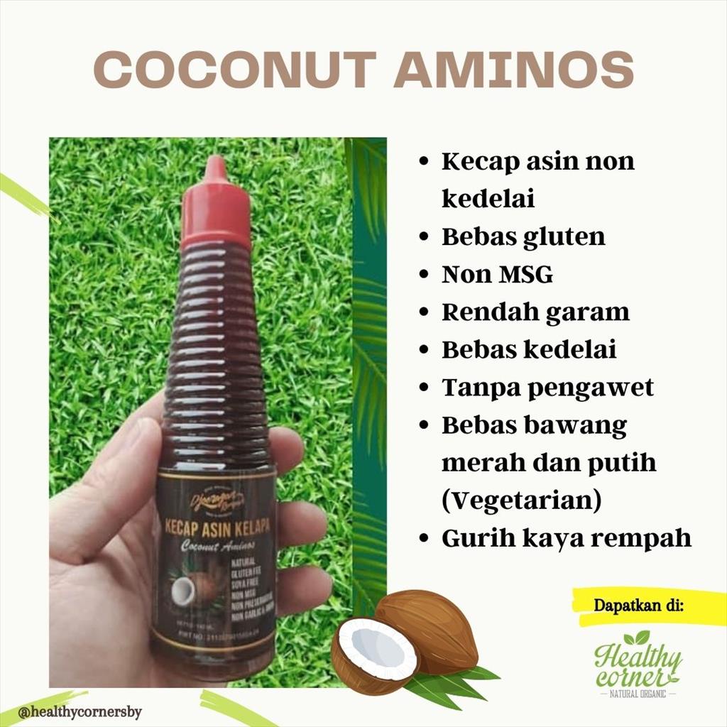 

Djoeragan Rempah - Kecap Asin Kelapa Bebas Kedelai 140ml ( Coconut Aminos )