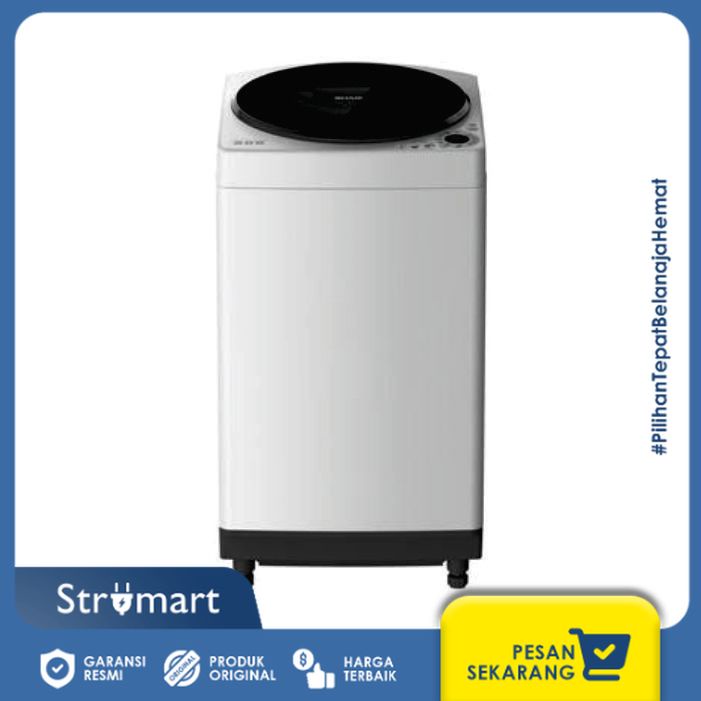 MESIN CUCI 1TABUNG SHARP ES-M909T-GG