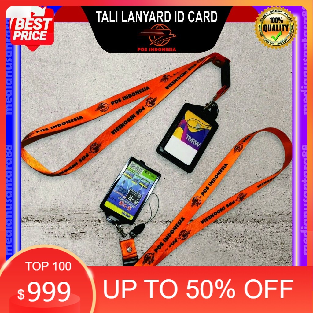 

Tali Lanyard POS INDONESIA / TALI GANTUNGAN KUNCI GANTUNGAN LEHER GANTUNGAN FLASHDISK GANTUNGAN IDCARD GANTUNGAN NAMETAG GANTUNGAN PODS - TALI LANYARD BEST SELLER BISA COD Paket Lengkap Berkualitas