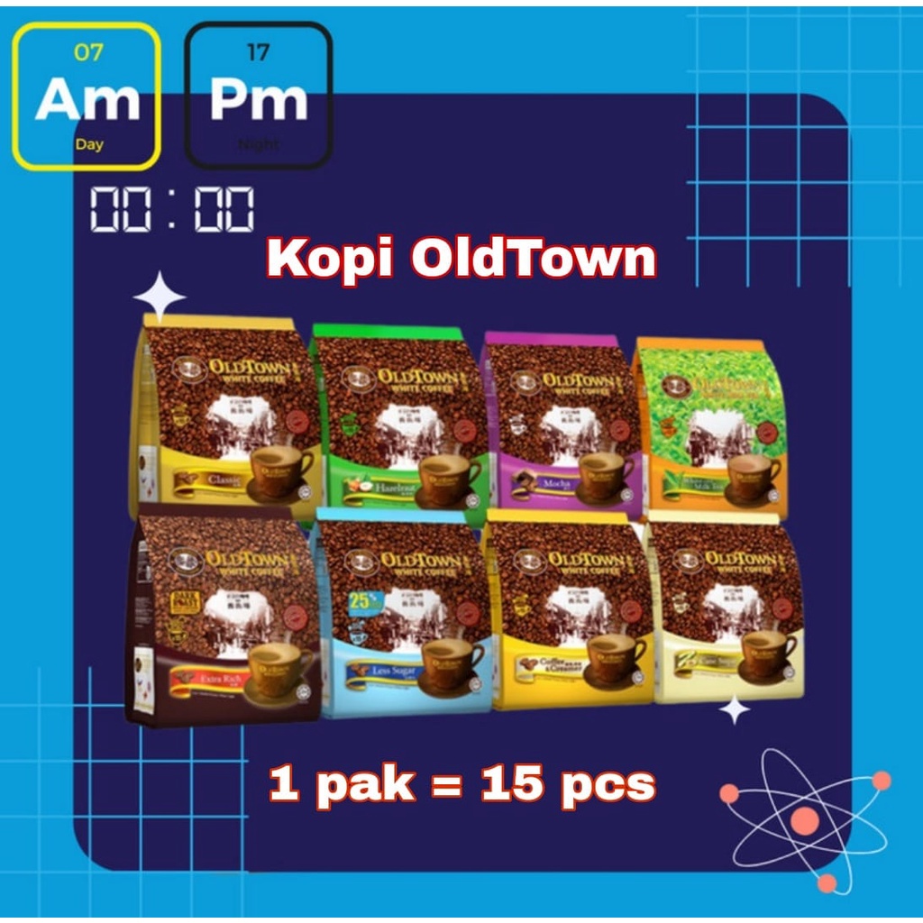 

Kopi OldTown White Coffee Malaysia / Kopi Oldtown 6 varian rasa