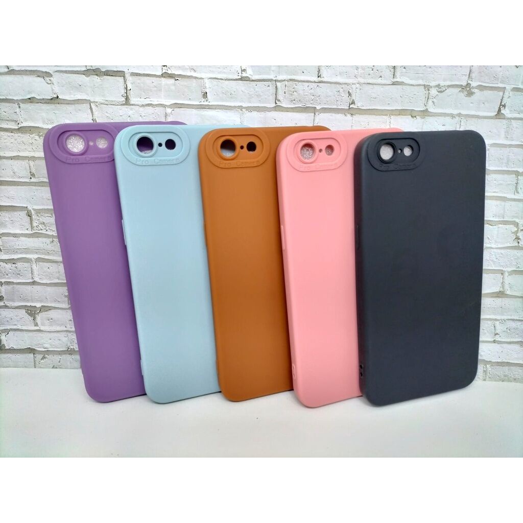 Soft Case Macaron CASE SILIKON PRO CAMERA VIVO V5 | VIVO V5 PLUS