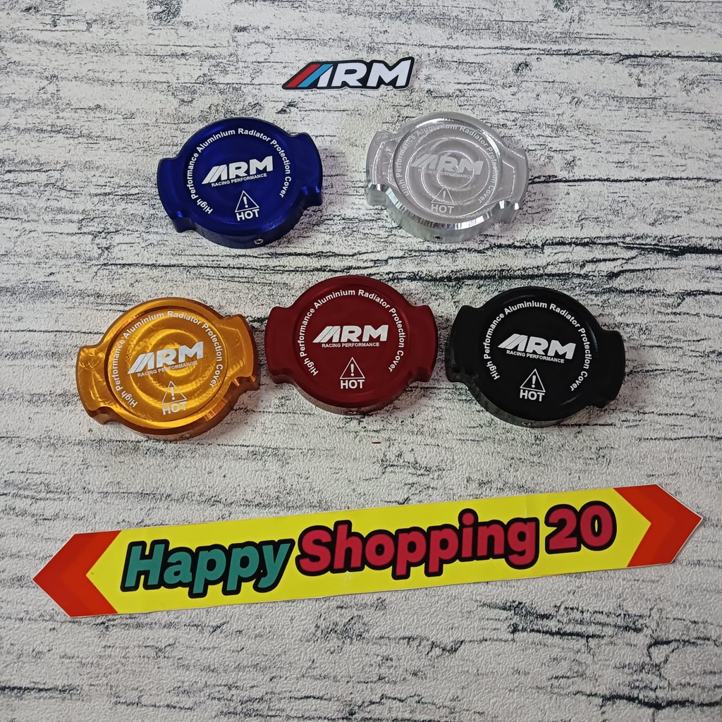 RADIATOR CAP TUTUP RADIATOR ARM FULL CNC NMAX AEROX PCX VARIO CBR / CAP TUTUP RADIATOR ARM