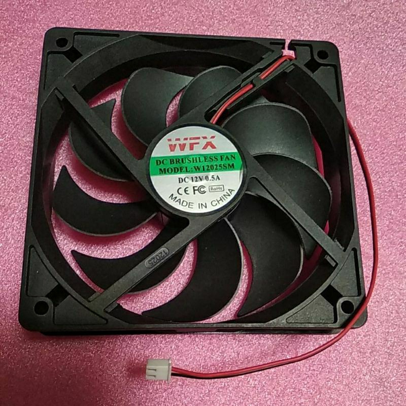 Kipas 12x12 12v DC Fan DC Kipas DC silent