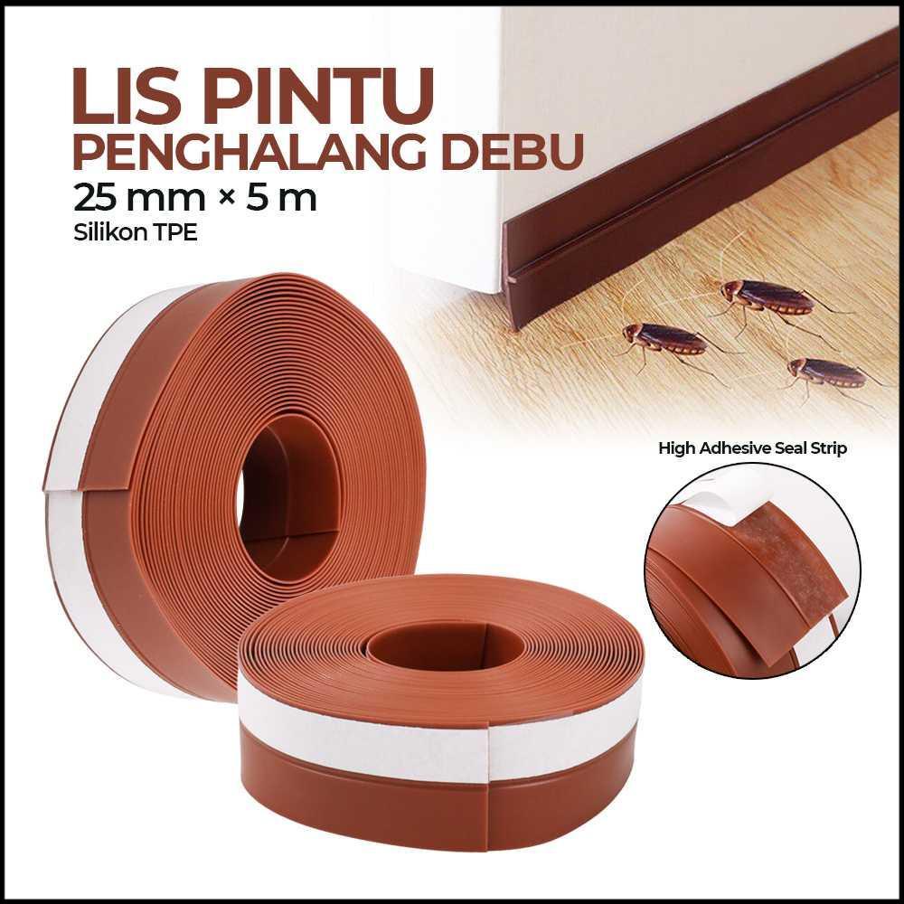 

Lis Pintu Penghalang Debu Door Seal Strip - EACC25