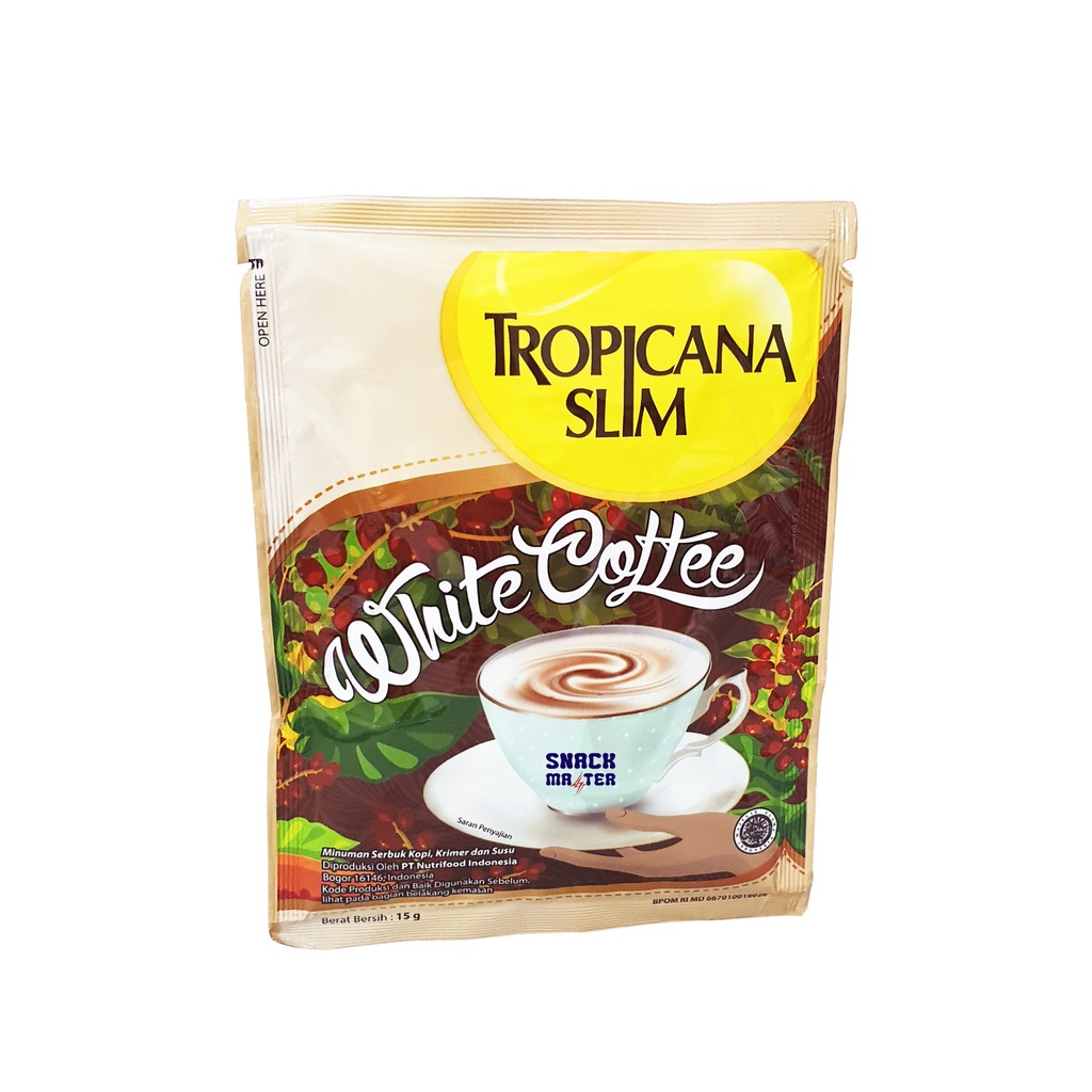 

Tropicana Slim White Coffee - Netto 15gr.