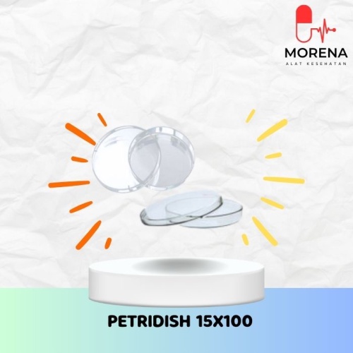 PETRIDISH - Petridish 15x100mm/ Cawan Petri Kaca