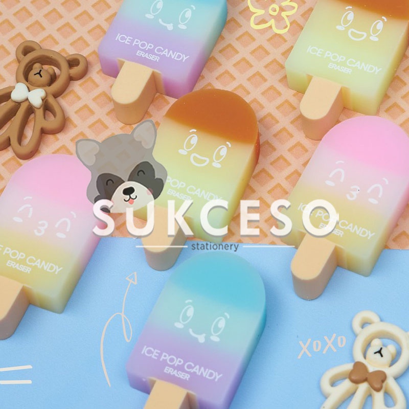 

Joyko Eraser ERT-130 Pop Ice Candy Penghapus Eraser Bentuk Ice
