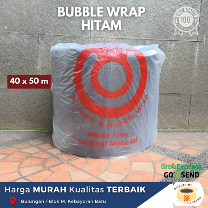 

BUBBLE WRAP UPACK 3KG 40 CM X 50 M - Hitam