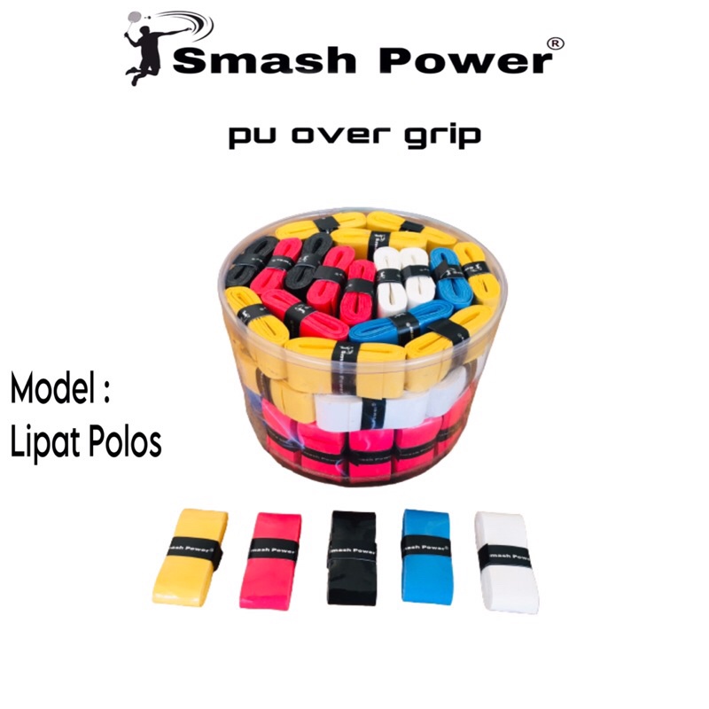 UTAGRIP RAKET BADMINTON SMASH POWER POLOS ORIGINAL/GRIP KARET PU OVER GRIP