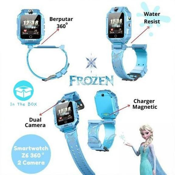 Jam Tangan Elsa Frozen Anti Air Imoo Z6 Frozen 360 Derajat Jam Tangan