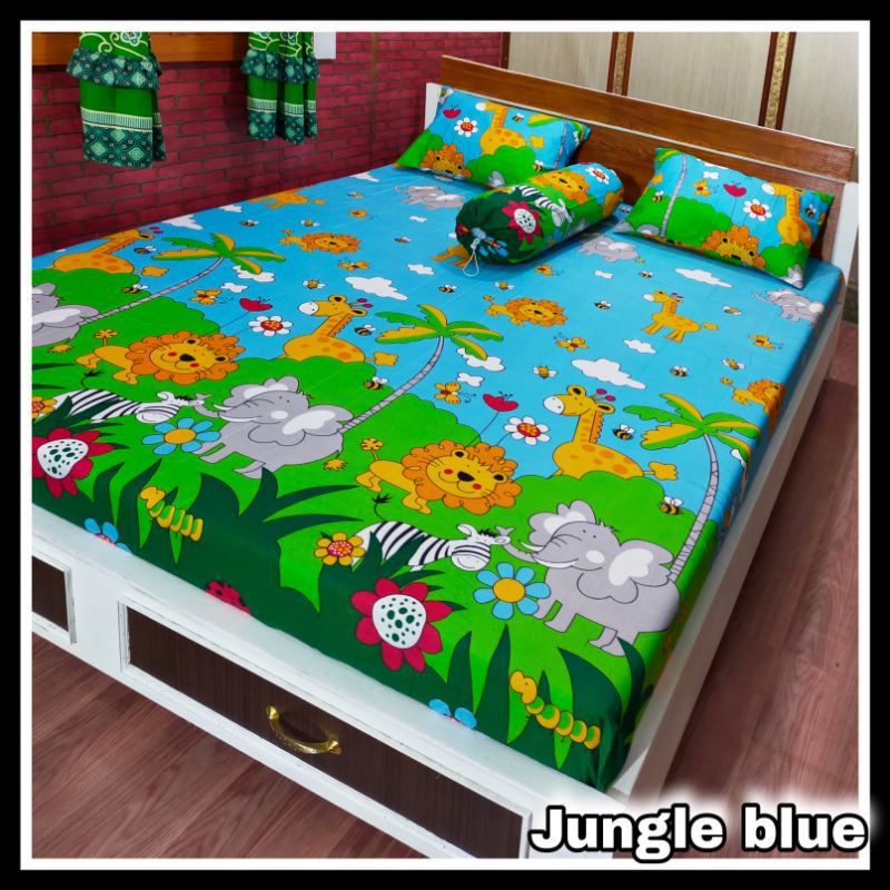sprei jungle sprei no 1 sprei 180x200 sprei murah 180x200 promo bonita seprai karakter sprei karakte