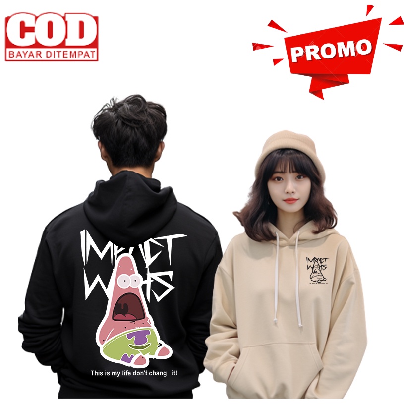 PROMO COD HOODIE DISTRO HOODIE KEREN KEKINIAN HOODIE SPONGEBOB PATRICK STAR HOODIE PATRICK KEREN HOO