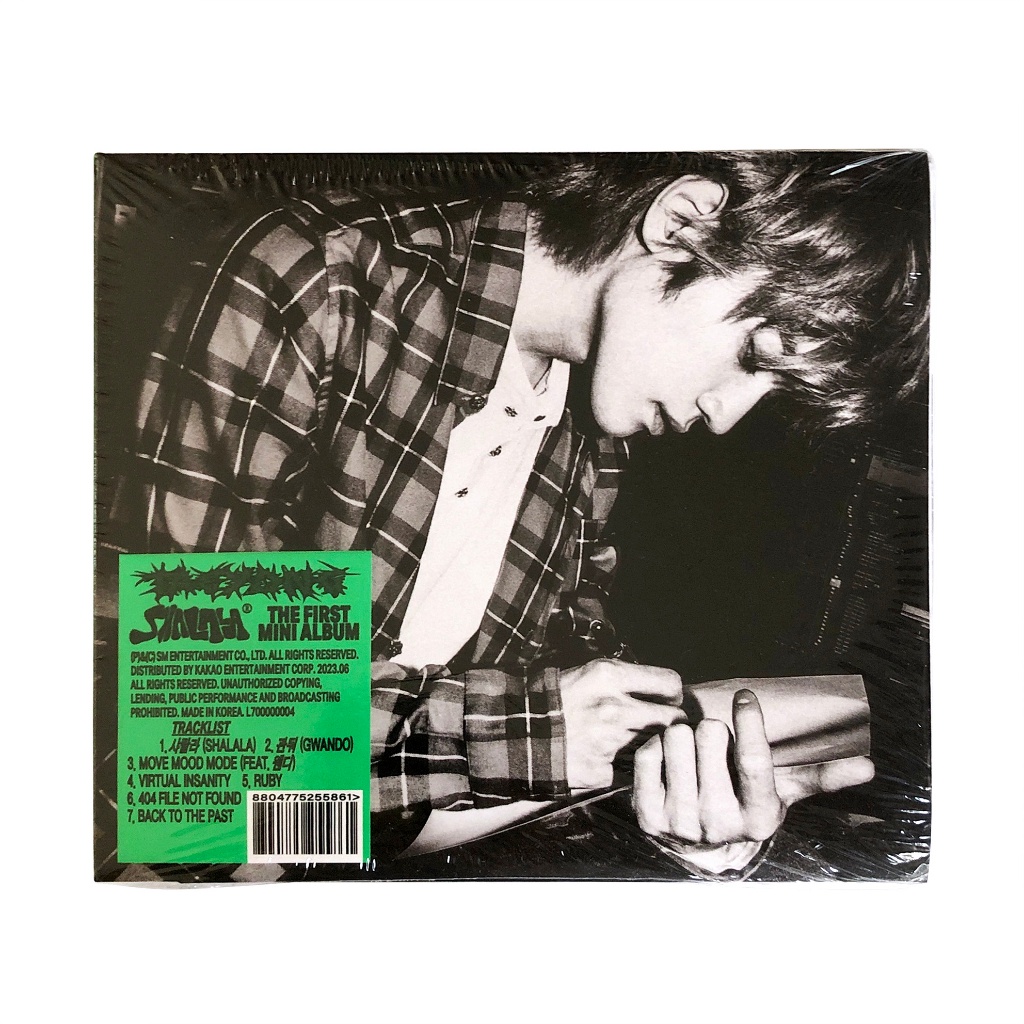 (Wajib beli Packing) ORIGINAL NCT TAEYONG - SHALALA (Digipack) (+poster)