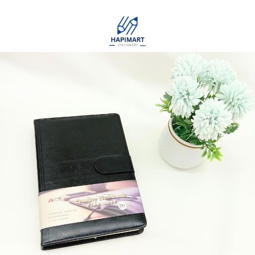 

Buku Catatan Harian Notebook Cover Kulit Magnetic Buckle/Note pad
