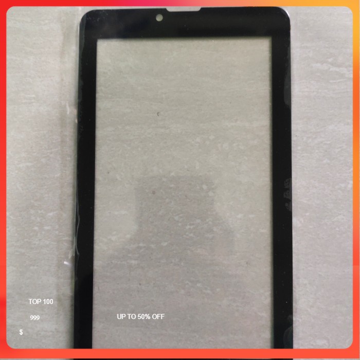 Touchscreen tablet tab evercoss u70b / evercoss win tab Layar sentuh Ts Onl;y