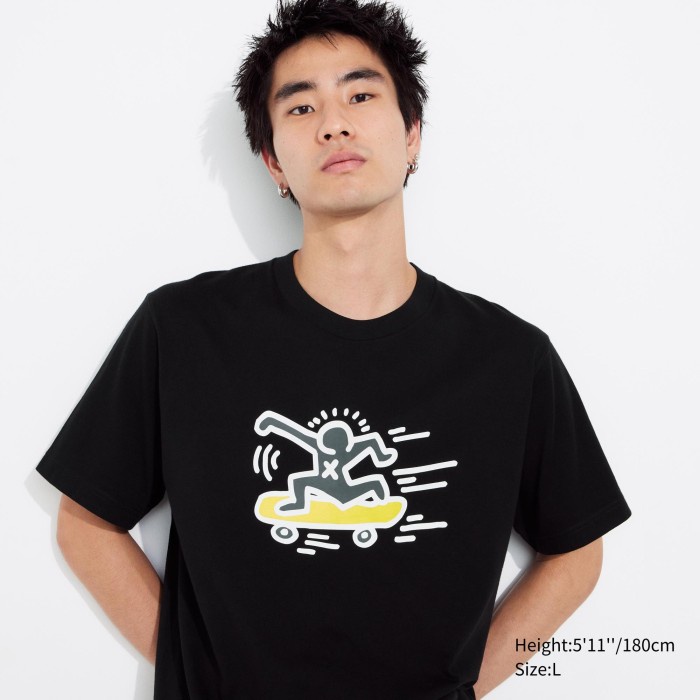 UNIQLO UT Archive Art Lengan Pendek (Keith Haring) 469258 Uniseks