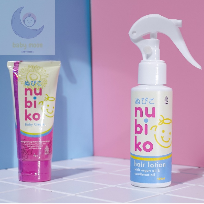 Bundling Nubiko Baby cream + Nubiko Hair Lotion