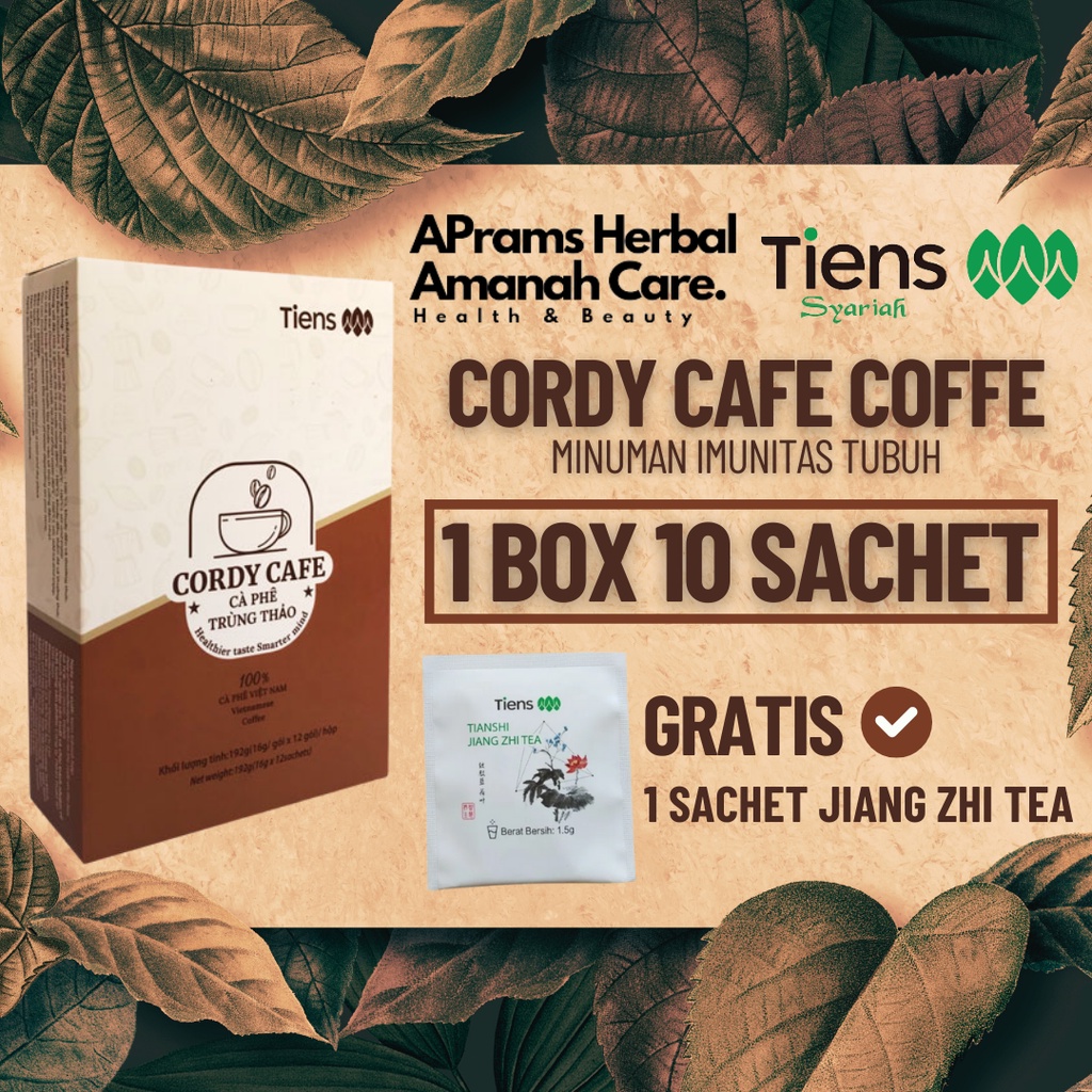 

Cordy Cafe Coffe Kopi Stamina Pria dan Wanita Stamina Pria Kuat Alami - Cordyseps Kopi - Tiens Coffe - Jamu Stamina - Kopi Penambah Stamina - Tiens Coffe Original Termurah
