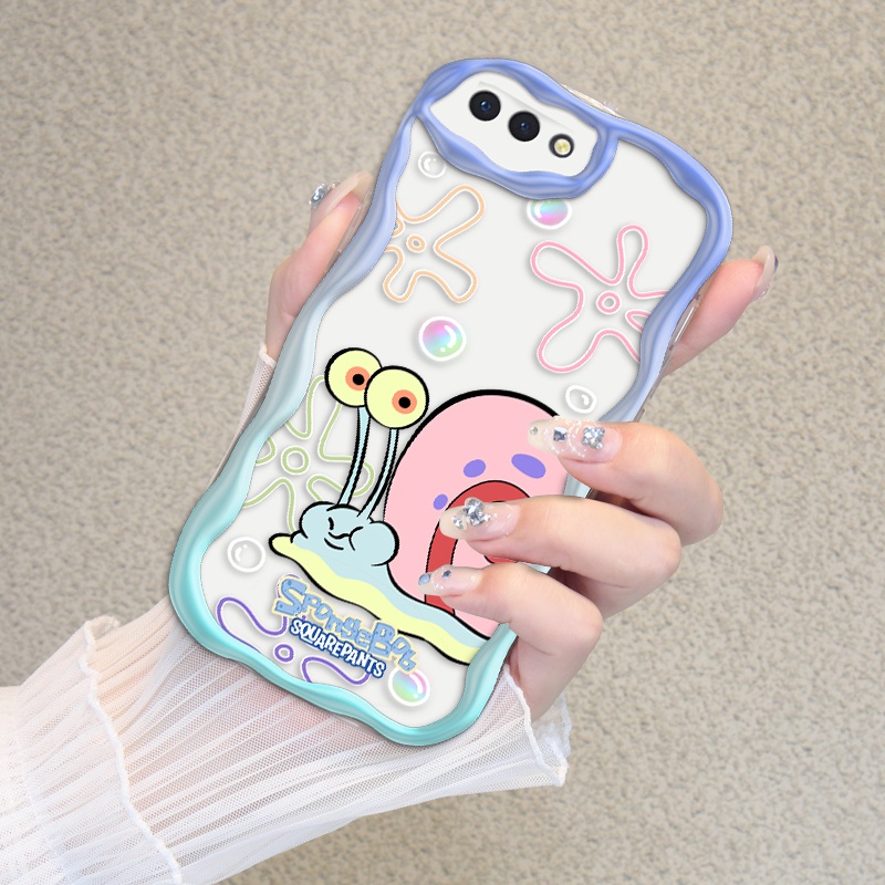 Silicone SoftCase For Oppo A5 2018 A53 2020 C1 A53s 4G A11s A32 A33 A54 AX5 A12E A3S Siput SpongeBob