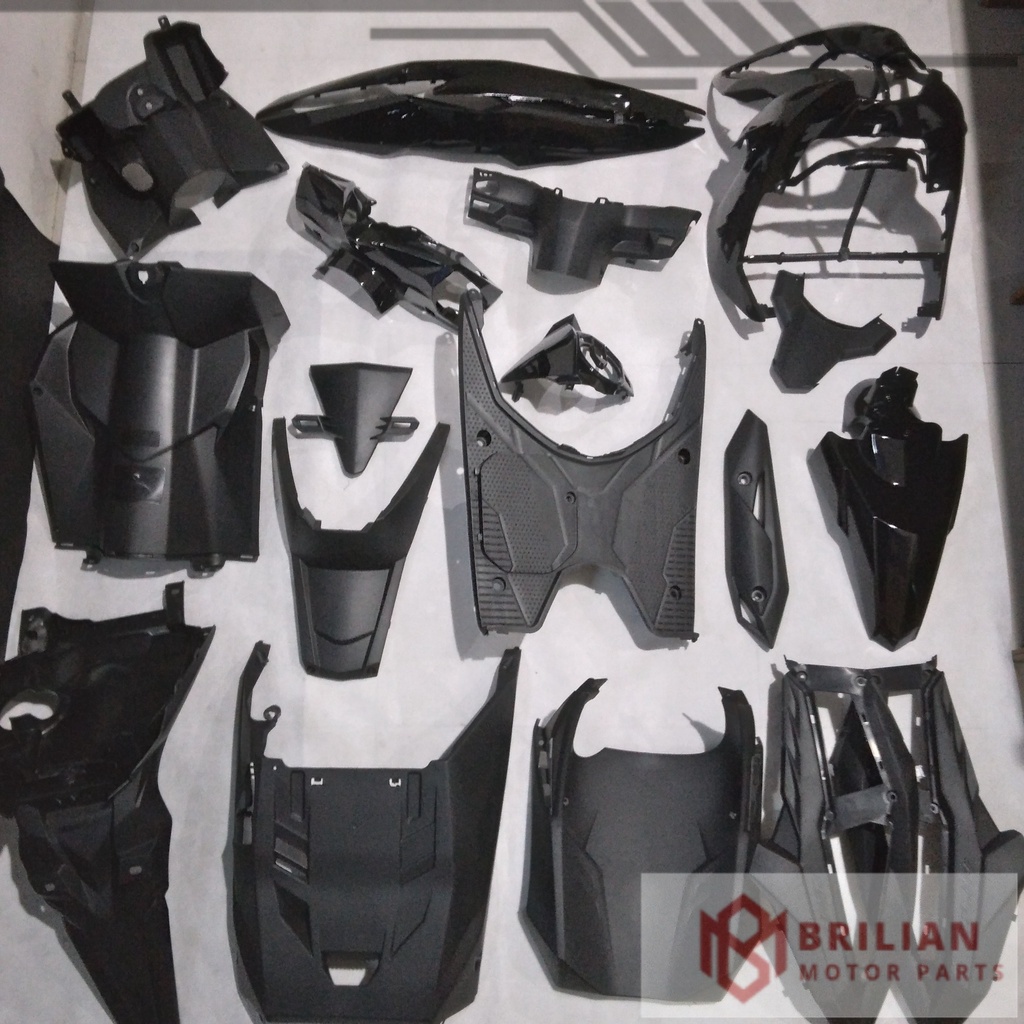 Full Body Beat Street / ESP K81 2016 2017 2018 2019 Hitam WIN | complete set bodi kasar halus motor 