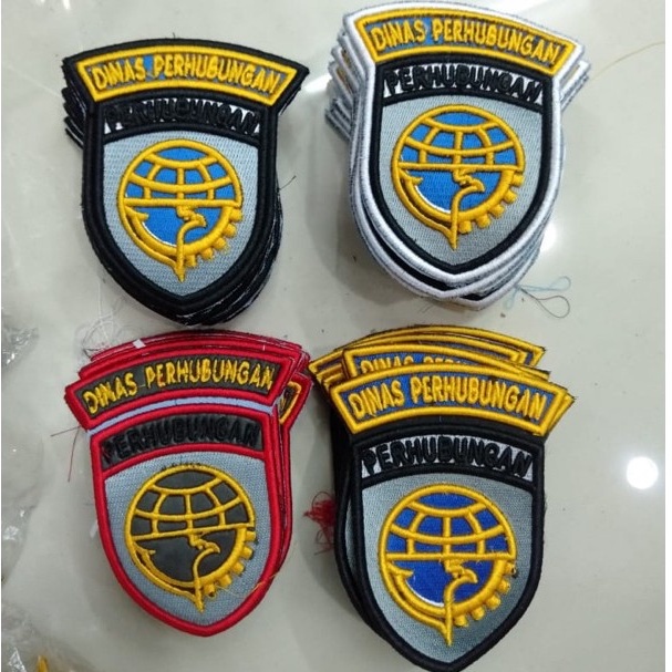 Bordir Bordir Bordir Timbul Logo Dishub / Bordir Logo Timbul Logo Dishub / Logo Bordir Timbul Logo D